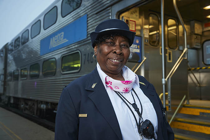 Conductor Beverly Thompson-Visor Conductor Beverly Thompson-Visor